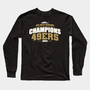 49Ers 2023 Division Champions Long Sleeve T-Shirt